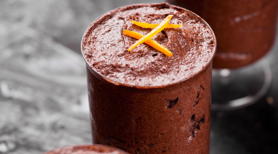 Chocolate orange mousse